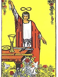 ไพ่ยิบซีใบที่ I (The Magician)