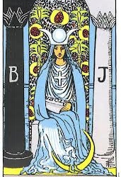 ไพ่ยิบซีใบที่ II(The High Priestess)